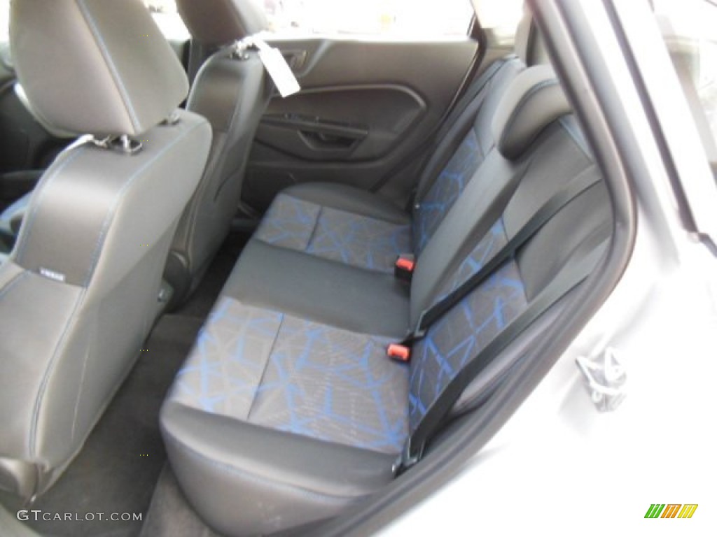 2013 Ford Fiesta SE Sedan Rear Seat Photo #77400093