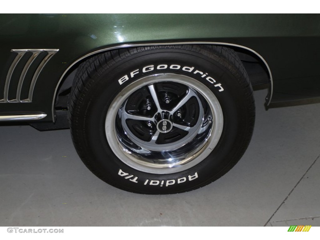1969 Camaro SS Coupe - Fathom Green / Midnight Green photo #5
