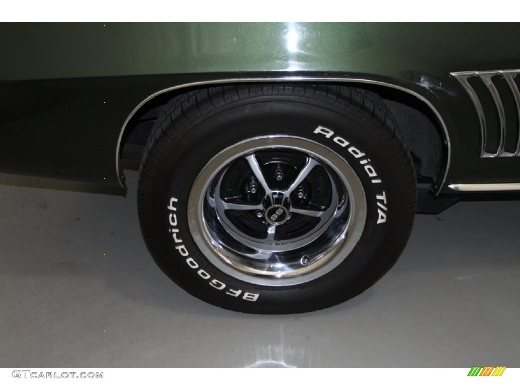 1969 Camaro SS Coupe - Fathom Green / Midnight Green photo #7