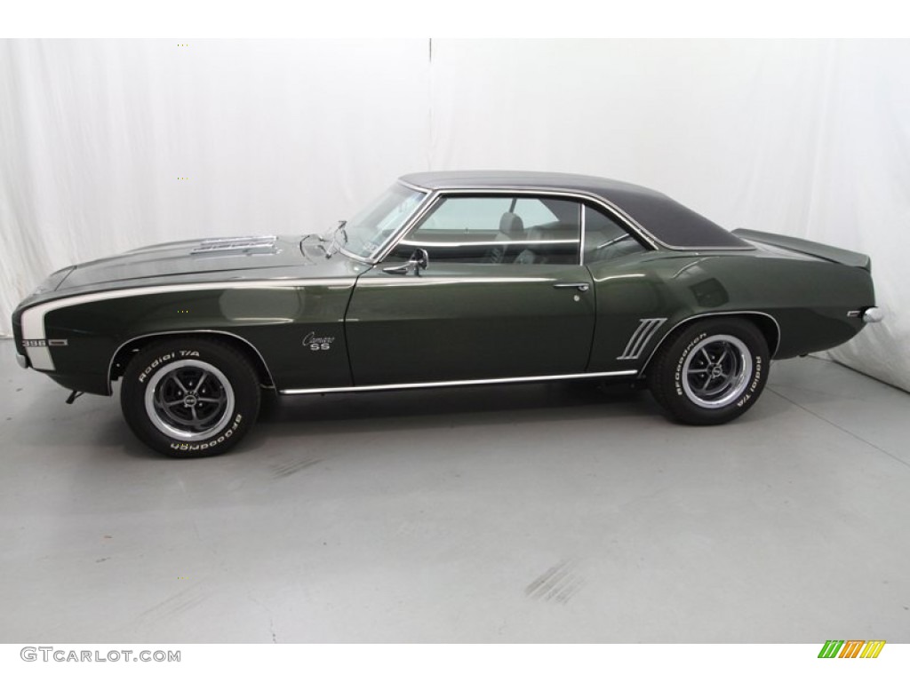 Fathom Green 1969 Chevrolet Camaro SS Coupe Exterior Photo #77400609