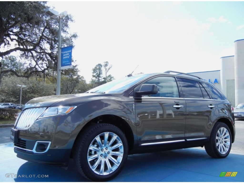 2011 MKX FWD - Earth Metallic / Medium Light Stone photo #1