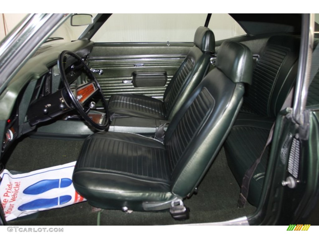 1969 Camaro SS Coupe - Fathom Green / Midnight Green photo #18