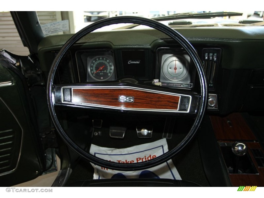 1969 Camaro SS Coupe - Fathom Green / Midnight Green photo #21