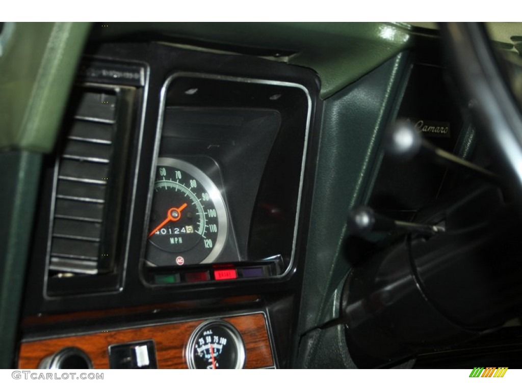 1969 Camaro SS Coupe - Fathom Green / Midnight Green photo #25