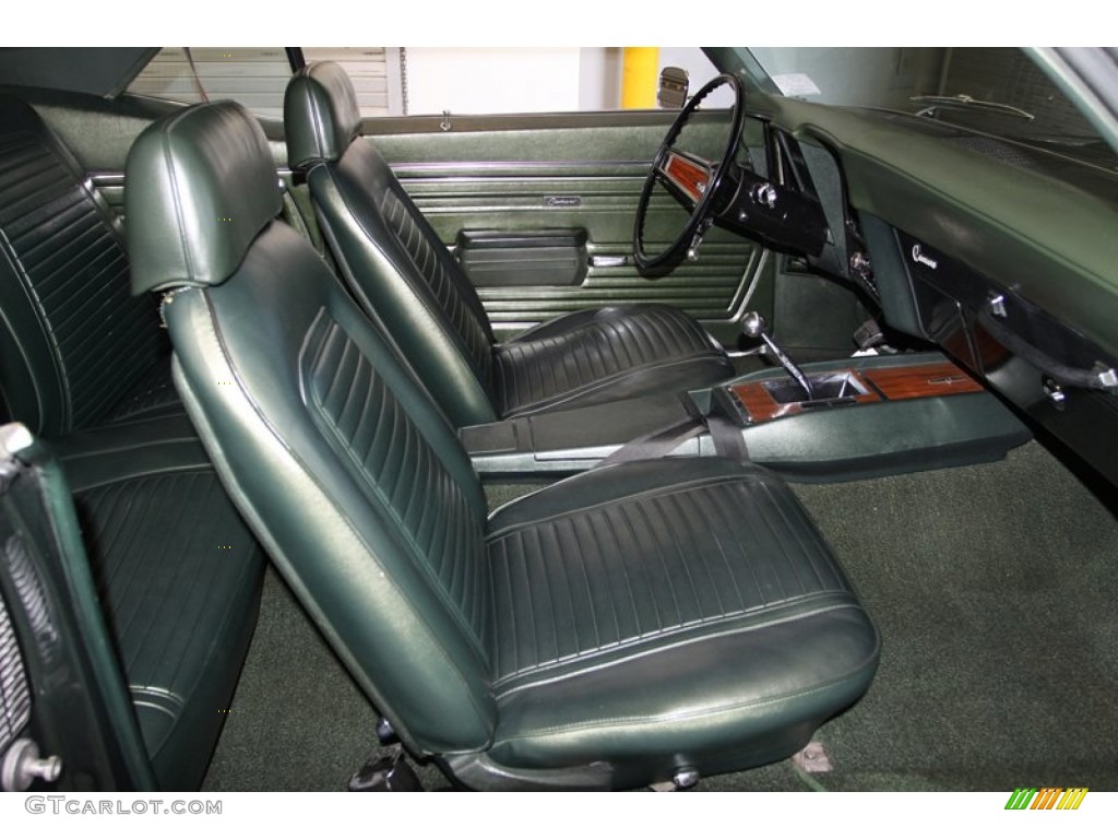 1969 Camaro SS Coupe - Fathom Green / Midnight Green photo #32