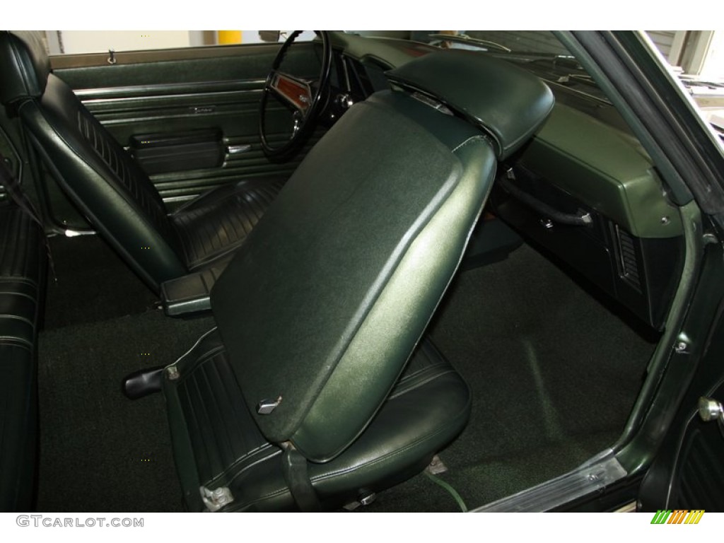 1969 Camaro SS Coupe - Fathom Green / Midnight Green photo #33