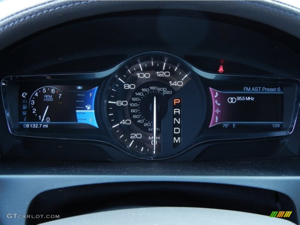 2011 Lincoln MKX FWD Gauges Photo #77401101