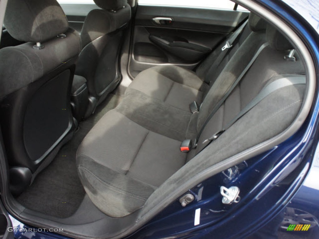 2011 Honda Civic LX-S Sedan Rear Seat Photos