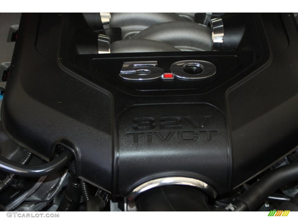2012 Ford Mustang GT Premium Coupe 5.0 Liter DOHC 32-Valve Ti-VCT V8 Engine Photo #77402110