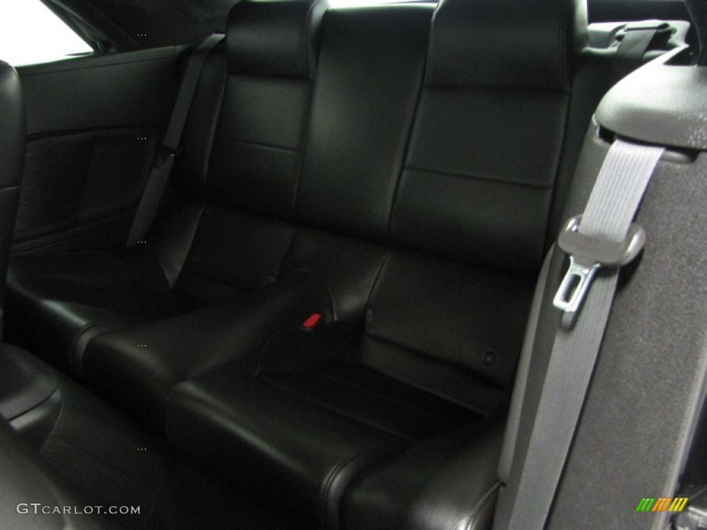 2007 Mustang V6 Premium Convertible - Black / Dark Charcoal photo #9