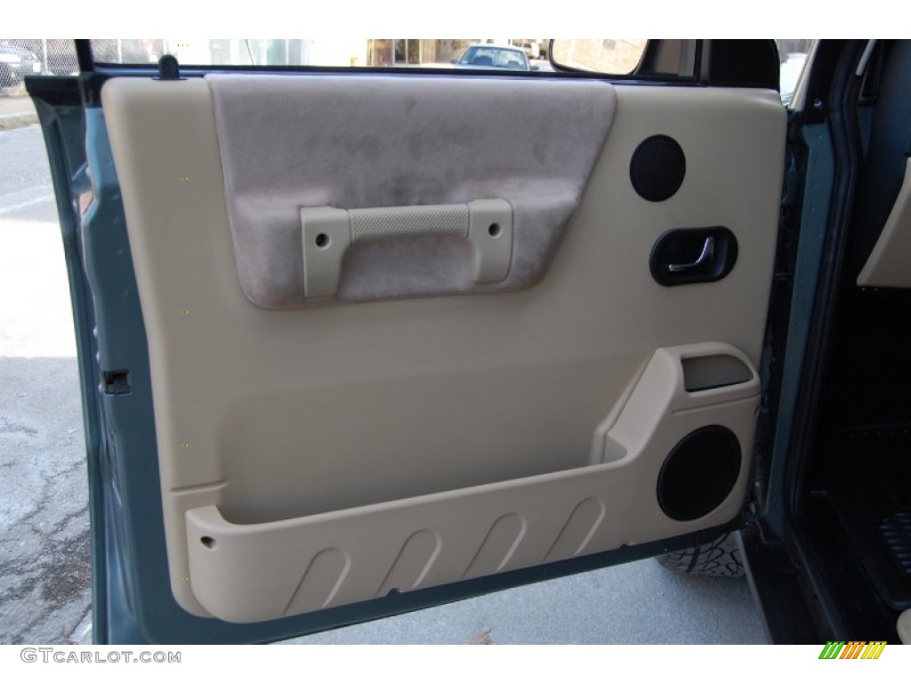 2004 Land Rover Discovery SE Alpaca Beige Door Panel Photo #77402454