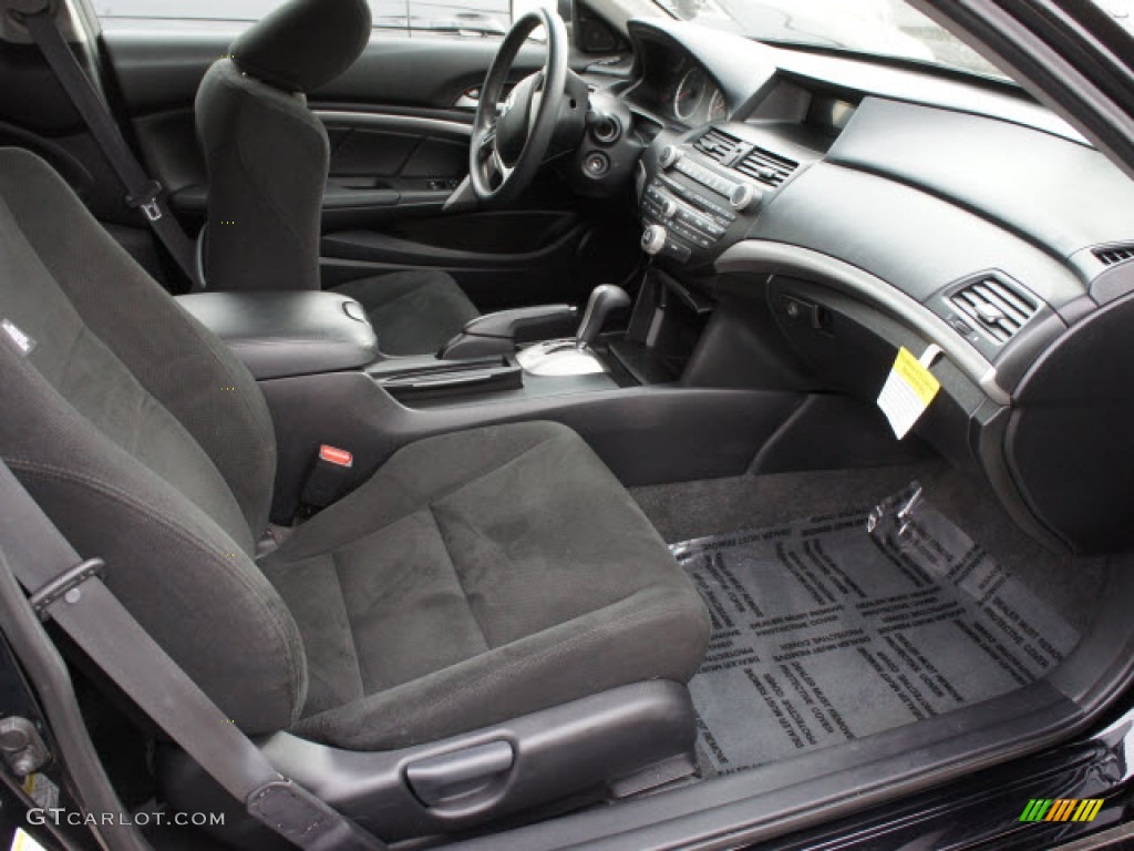 Black Interior 2011 Honda Accord EX Coupe Photo #77402487