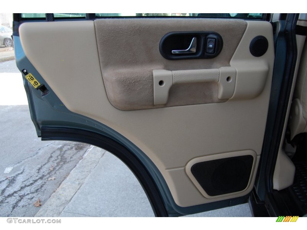 2004 Land Rover Discovery SE Alpaca Beige Door Panel Photo #77402505