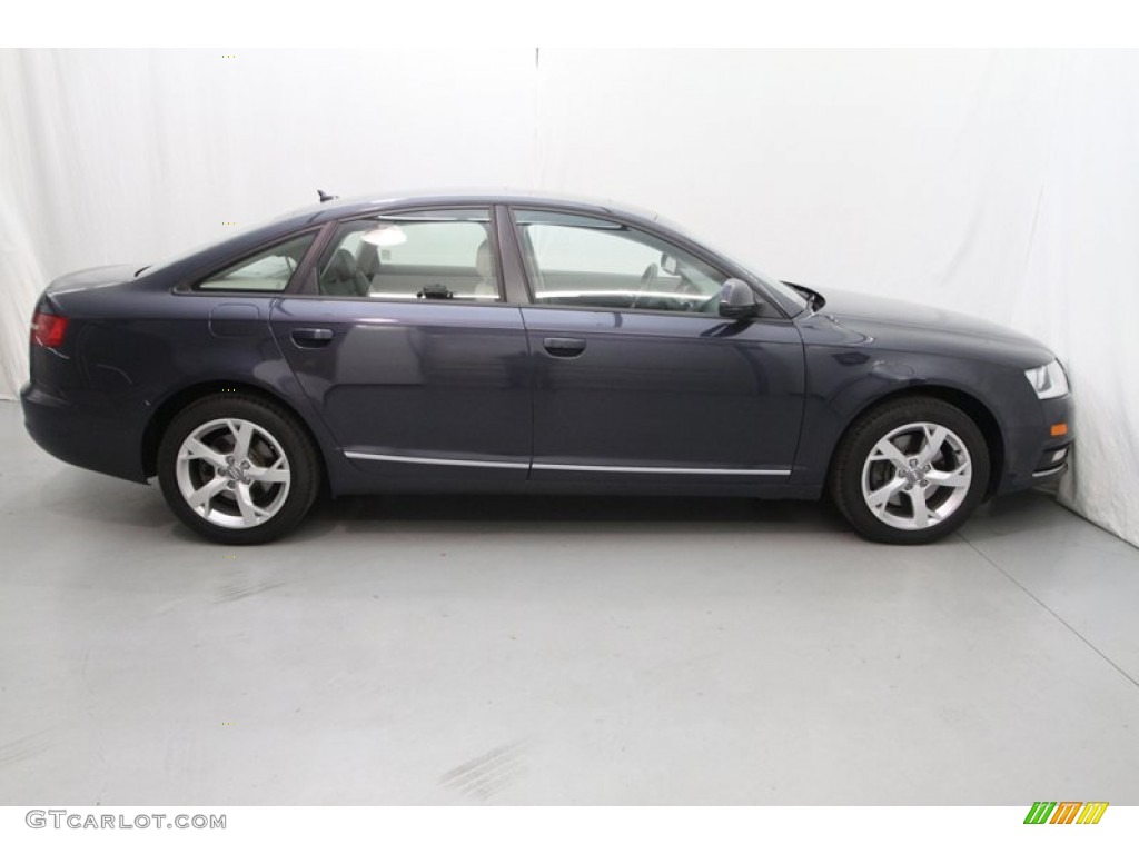 Aventurine Blue Pearl Effect 2009 Audi A6 3.2 Sedan Exterior Photo #77403384