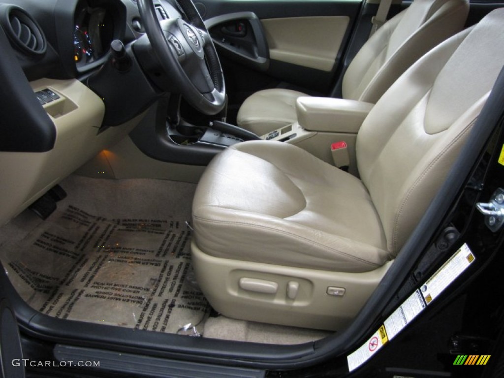 Sand Beige Interior 2010 Toyota RAV4 Limited V6 4WD Photo #77403453