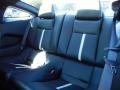 2014 Ford Mustang Charcoal Black/Cashmere Accent Interior Rear Seat Photo