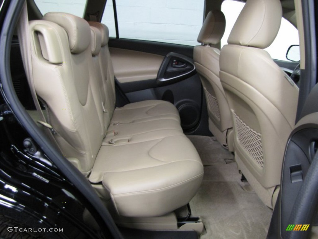 Sand Beige Interior 2010 Toyota RAV4 Limited V6 4WD Photo #77403496