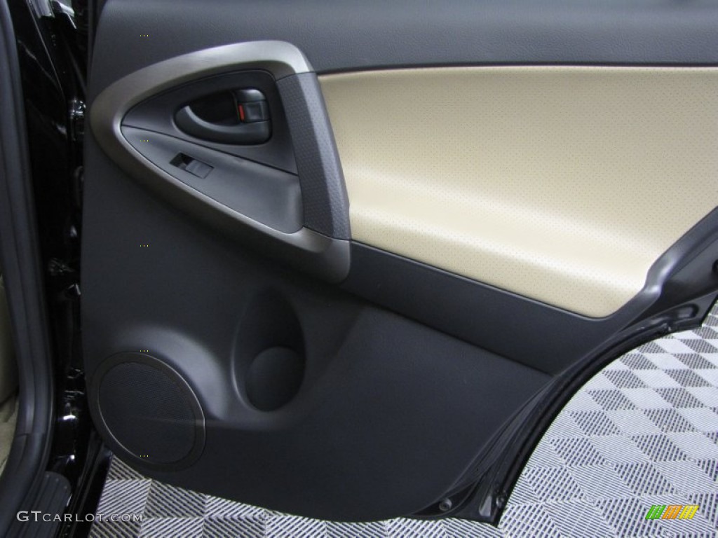 2010 Toyota RAV4 Limited V6 4WD Sand Beige Door Panel Photo #77403611