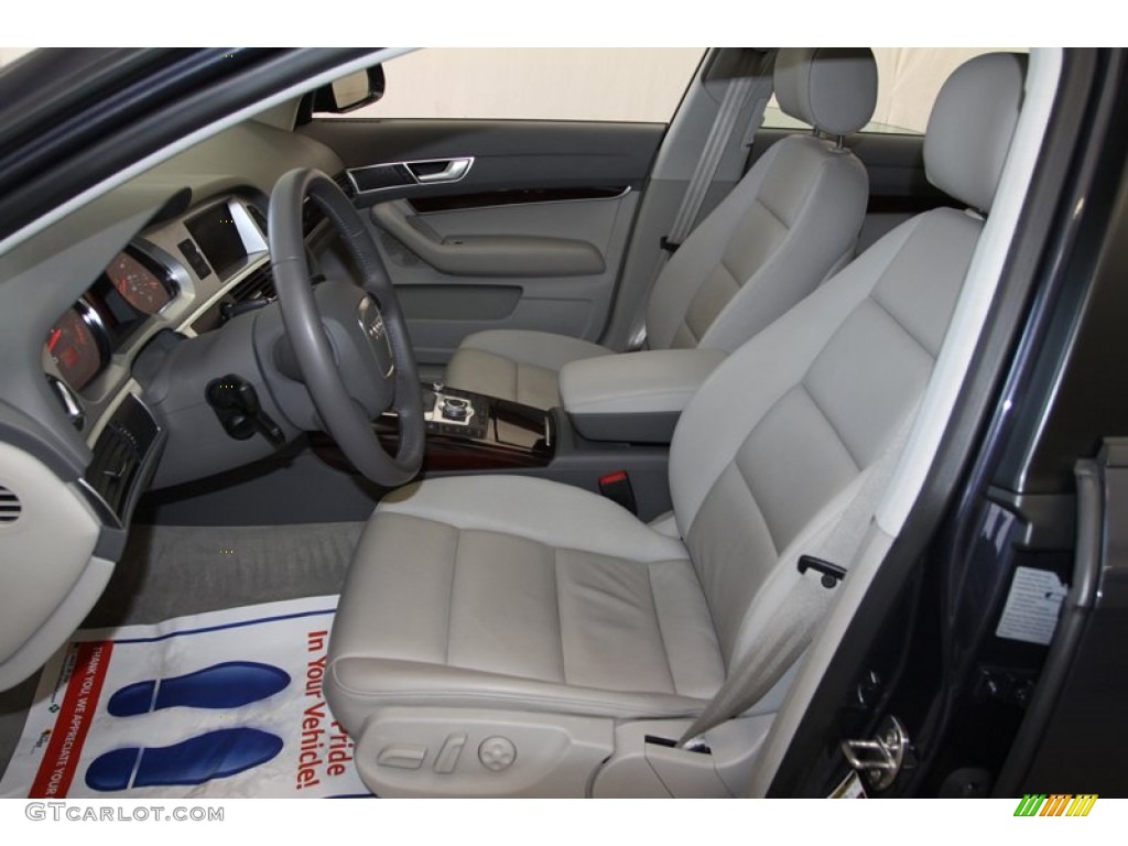2009 Audi A6 3.2 Sedan Front Seat Photo #77403627