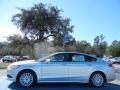 2013 Ingot Silver Metallic Ford Fusion Hybrid SE  photo #2