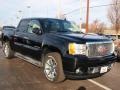 2009 Onyx Black GMC Sierra 1500 Denali Crew Cab AWD  photo #2