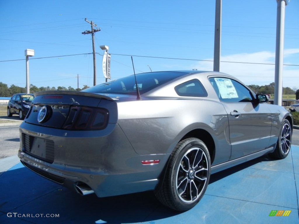Sterling Gray Metallic 2013 Ford Mustang GT Premium Coupe Exterior Photo #77404029