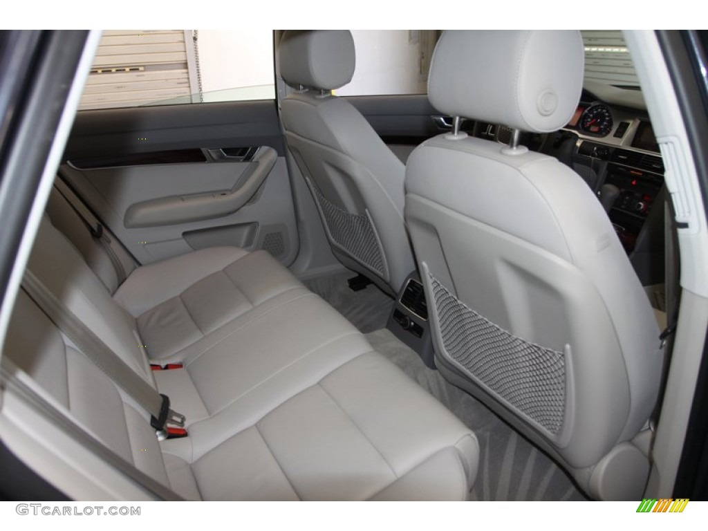 2009 Audi A6 3.2 Sedan Rear Seat Photo #77404074