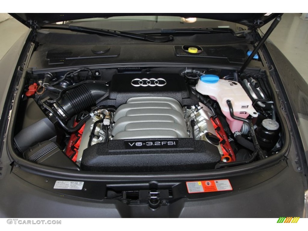 2009 Audi A6 3.2 Sedan 3.2 Liter FSI DOHC 24-Valve VVT V6 Engine Photo #77404188
