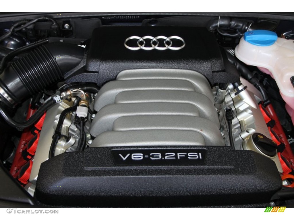 2009 Audi A6 3.2 Sedan Engine Photos
