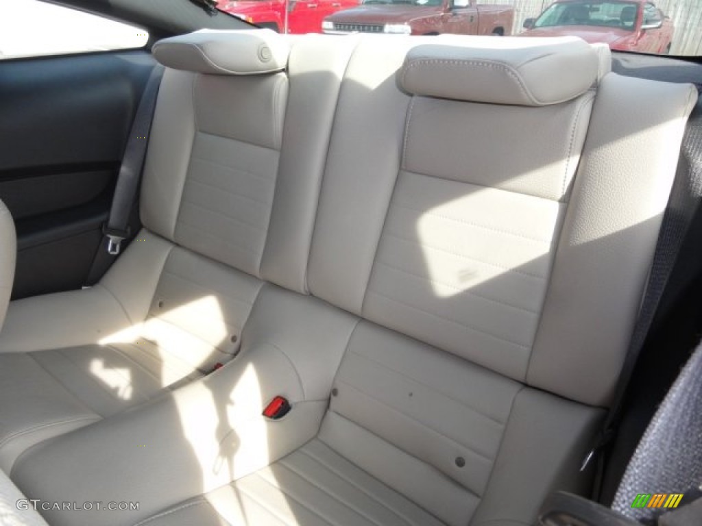 2012 Ford Mustang V6 Premium Coupe Rear Seat Photo #77404382