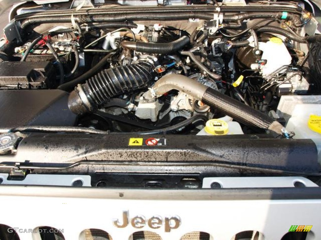 2008 Jeep Wrangler X 4x4 3.8L SMPI 12 Valve V6 Engine Photo #77404449