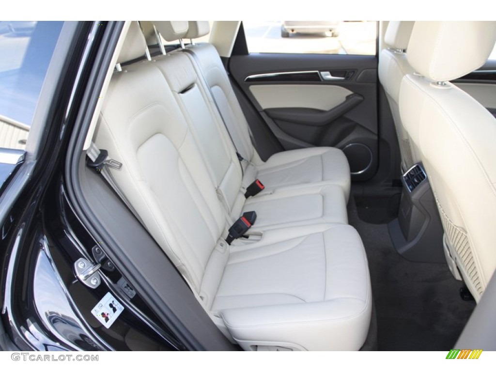2013 Audi Q5 3.0 TFSI quattro Rear Seat Photo #77404848