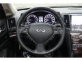 Graphite 2011 Infiniti G 37 Convertible Steering Wheel