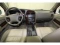 Stone Beige 2000 Infiniti QX4 Standard QX4 Model Dashboard