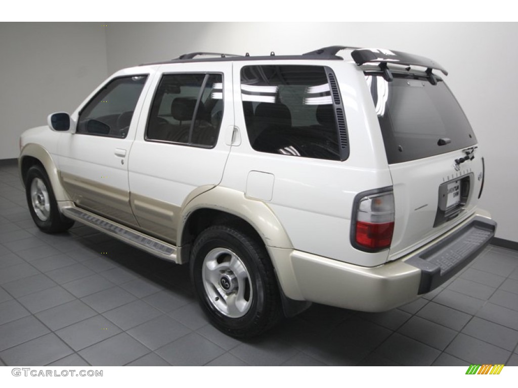 2000 QX4  - Dover White / Stone Beige photo #5