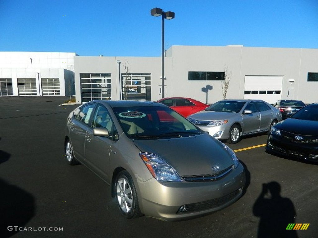 2007 Prius Hybrid Touring - Driftwood Pearl / Bisque Beige photo #1