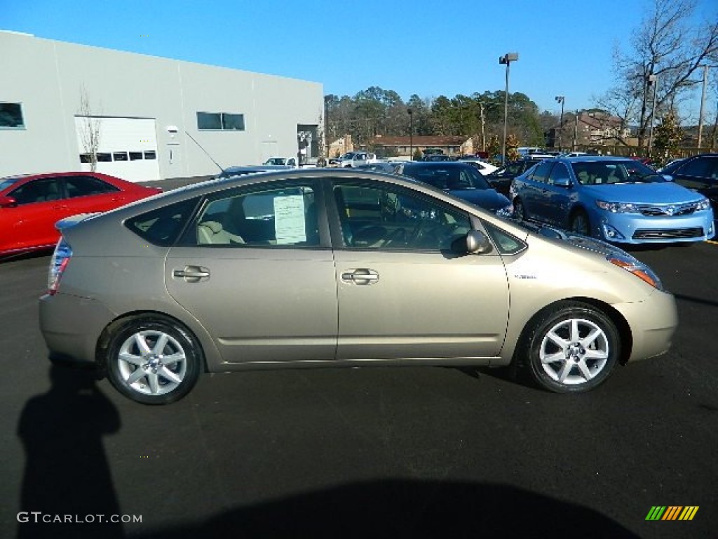 2007 Prius Hybrid Touring - Driftwood Pearl / Bisque Beige photo #2