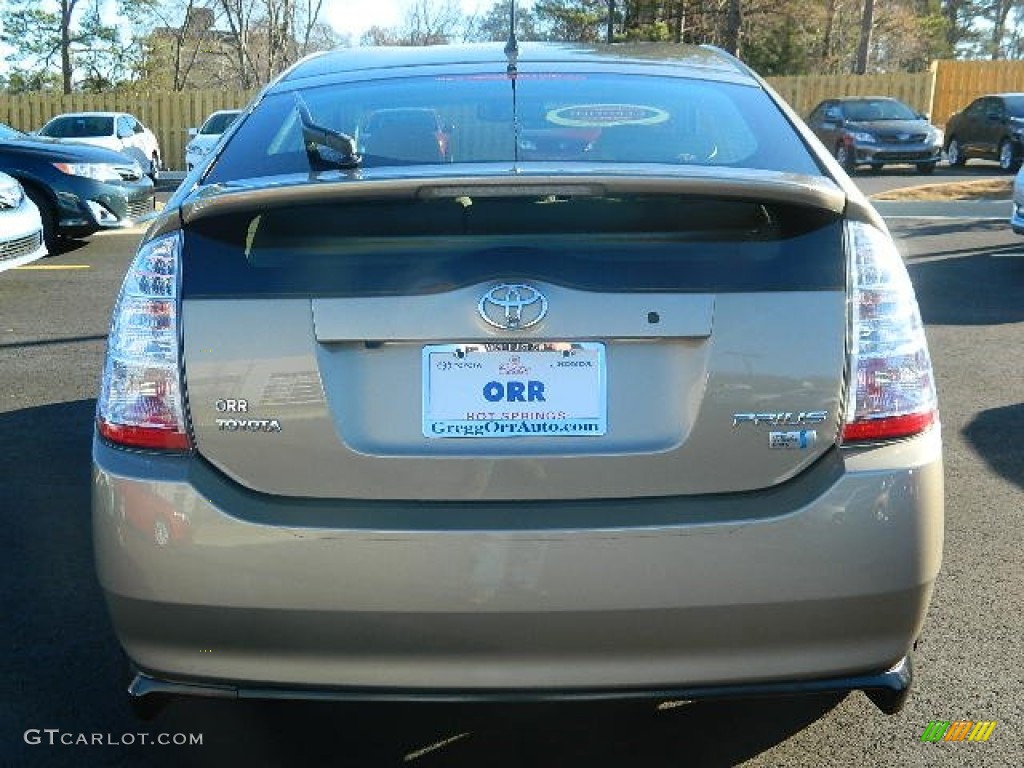 2007 Prius Hybrid Touring - Driftwood Pearl / Bisque Beige photo #4