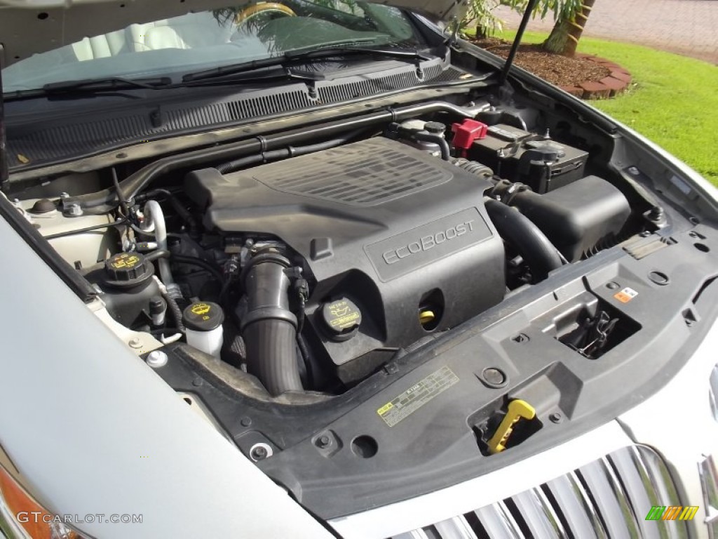 2010 Lincoln MKS EcoBoost AWD 3.5 Liter GTDI EcoBoost Twin-Turbocharged DOHC 24-Valve VVT V6 Engine Photo #77406003