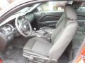 Charcoal Black Front Seat Photo for 2010 Ford Mustang #77406142