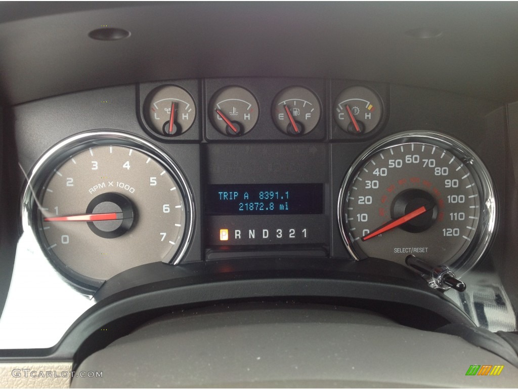 2010 Ford F150 XLT SuperCab Gauges Photo #77406152