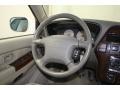 2000 Infiniti QX4 Stone Beige Interior Steering Wheel Photo