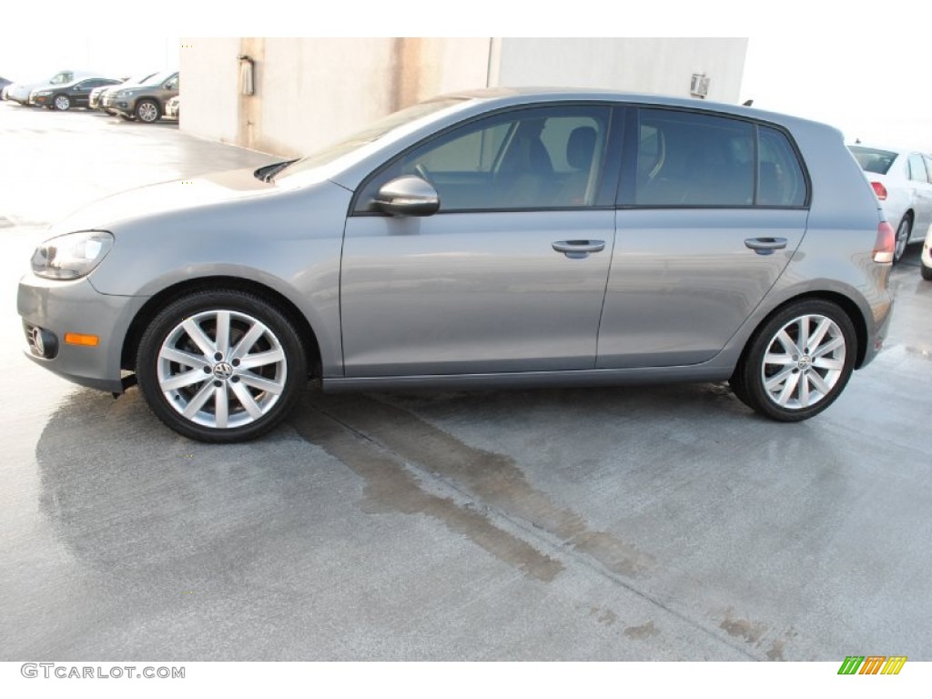 United Gray Metallic 2011 Volkswagen Golf 4 Door TDI Exterior Photo #77406946