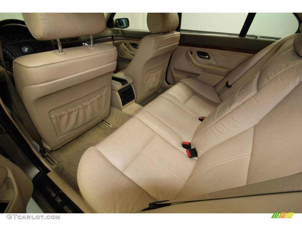 Sand Interior 2000 BMW 5 Series 528i Sedan Photo #77407017