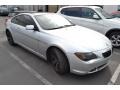 Titanium Silver Metallic 2007 BMW 6 Series 650i Coupe Exterior
