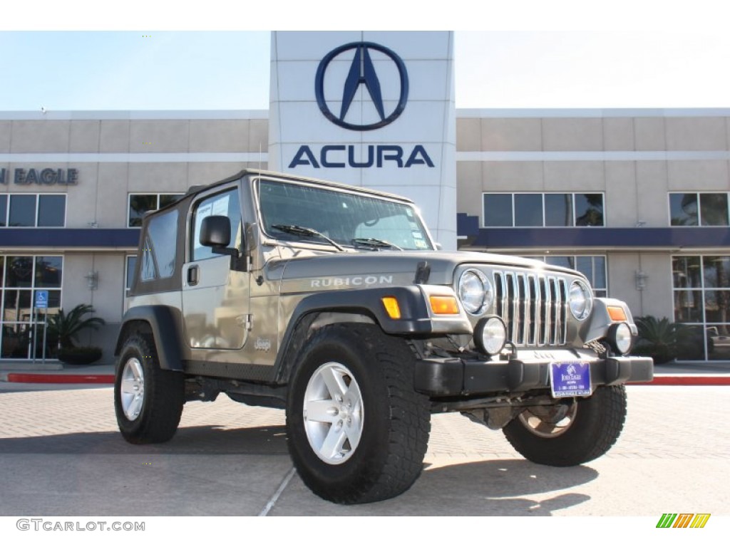 Light Khaki Metallic Jeep Wrangler