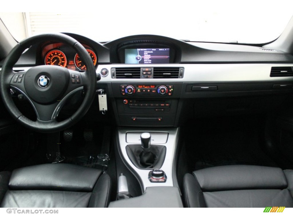 2009 BMW 3 Series 335i Coupe Black Dashboard Photo #77407563