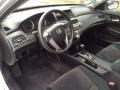 Black 2010 Honda Accord LX-P Sedan Interior Color