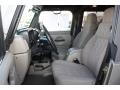 2005 Jeep Wrangler Rubicon 4x4 Front Seat