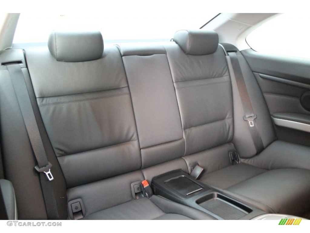 2009 BMW 3 Series 335i Coupe Rear Seat Photo #77407734